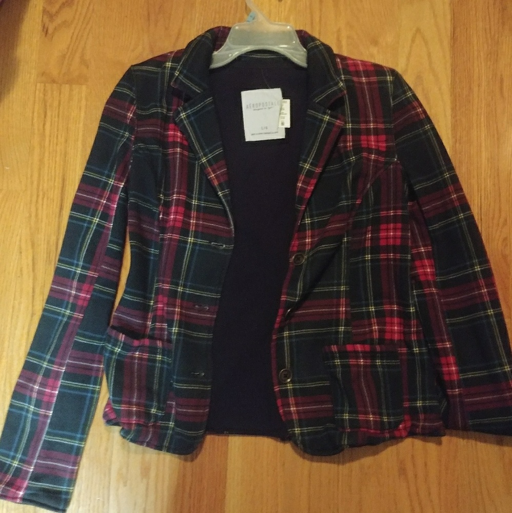 Checkered Blazer
